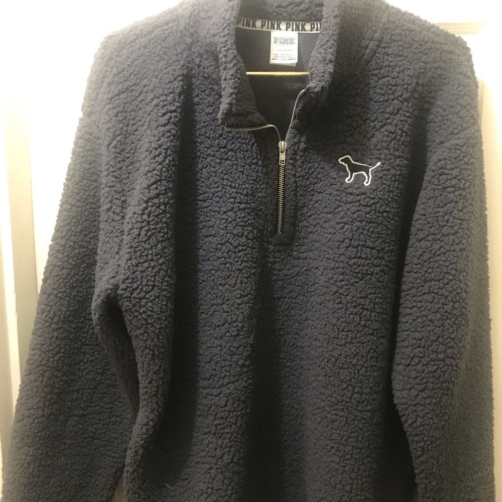 Pink Fuzzy Pullover Size L